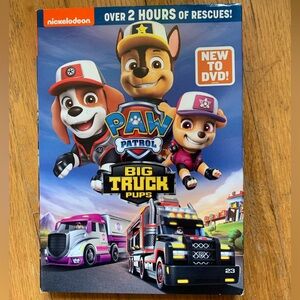 Nickelodeon PAW Patrol Big Truck Pups DVD